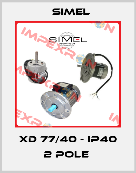XD 77/40 - IP40 2 POLE  Simel