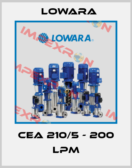CEA 210/5 - 200 lpm Lowara