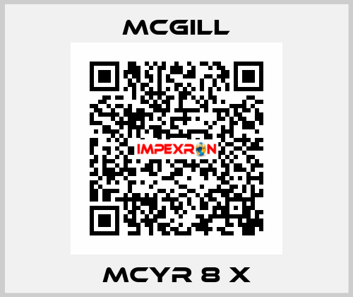 MCYR 8 X McGill