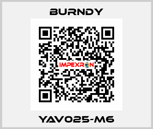 YAV025-M6 Burndy