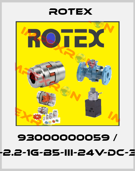 93000000059 / 30201-2.2-1G-B5-III-24V-DC-37-H-01 Rotex