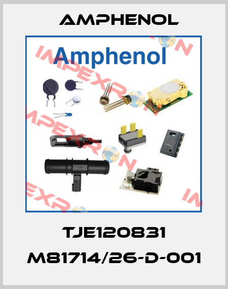 TJE120831 M81714/26-D-001 Amphenol