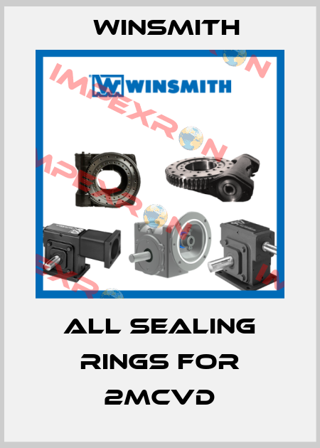 all sealing rings for 2MCVD Winsmith