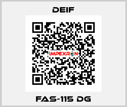 FAS-115 DG Deif
