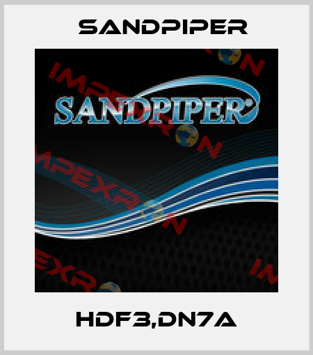 HDF3,DN7A Sandpiper