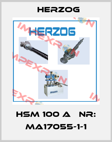 HSM 100 A   Nr: MA17055-1-1 Herzog