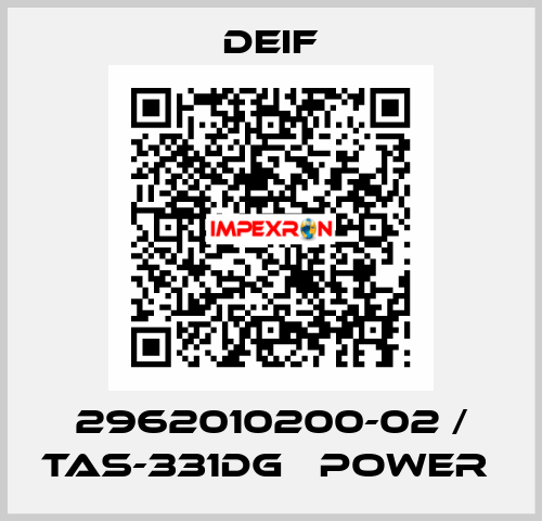2962010200-02 / TAS-331DG   power  Deif