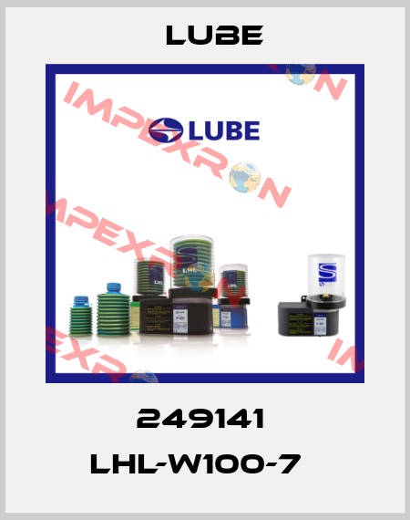 249141  LHL-W100-7   Lube