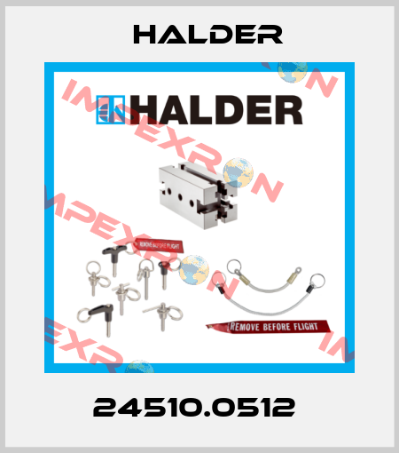 24510.0512  Halder