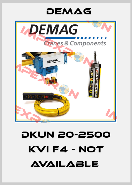 DKUN 20-2500 KVI F4 - not available  Demag