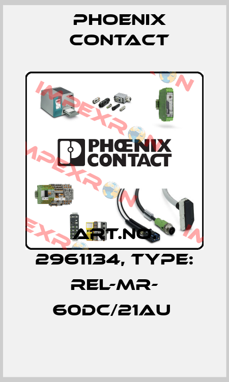 Art.No. 2961134, Type: REL-MR- 60DC/21AU  Phoenix Contact