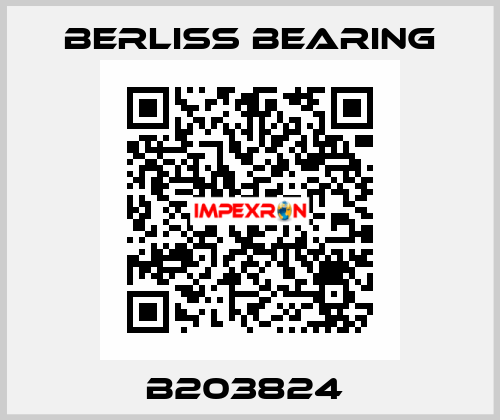 B203824  Berliss Bearing