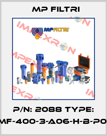 P/N: 2088 Type: MF-400-3-A06-H-B-P01 MP Filtri