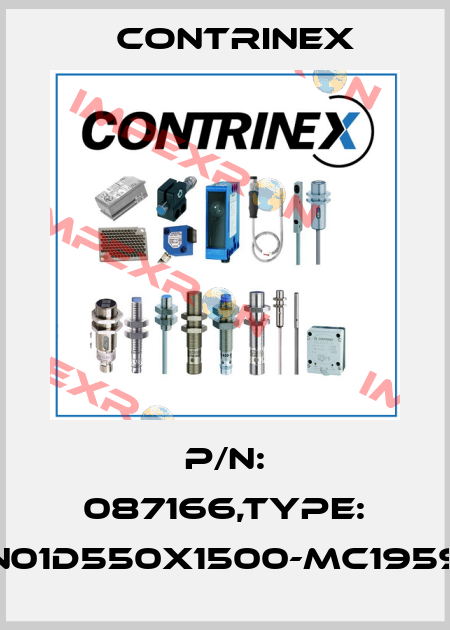 P/N: 087166,Type: N01D550X1500-MC1959 Contrinex