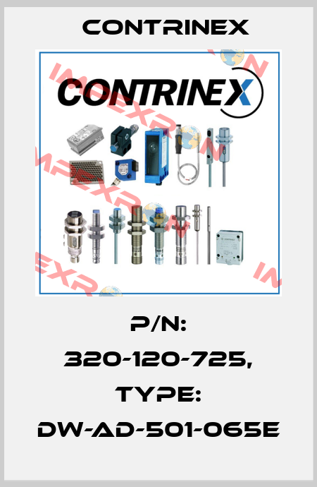p/n: 320-120-725, Type: DW-AD-501-065E Contrinex