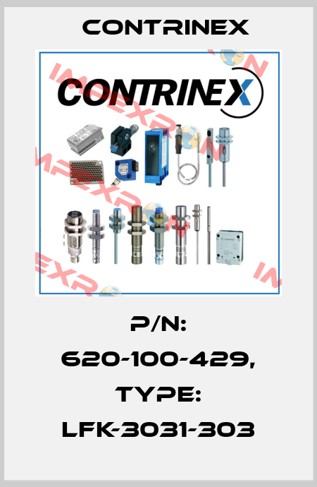 p/n: 620-100-429, Type: LFK-3031-303 Contrinex