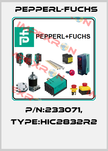 P/N:233071, Type:HIC2832R2  Pepperl-Fuchs