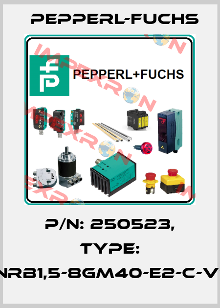 p/n: 250523, Type: NRB1,5-8GM40-E2-C-V1 Pepperl-Fuchs