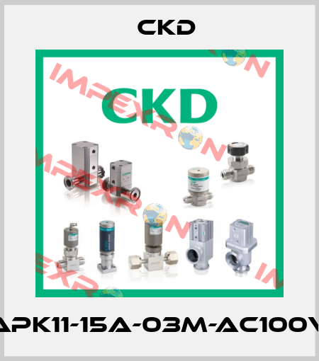 APK11-15A-03M-AC100V Ckd