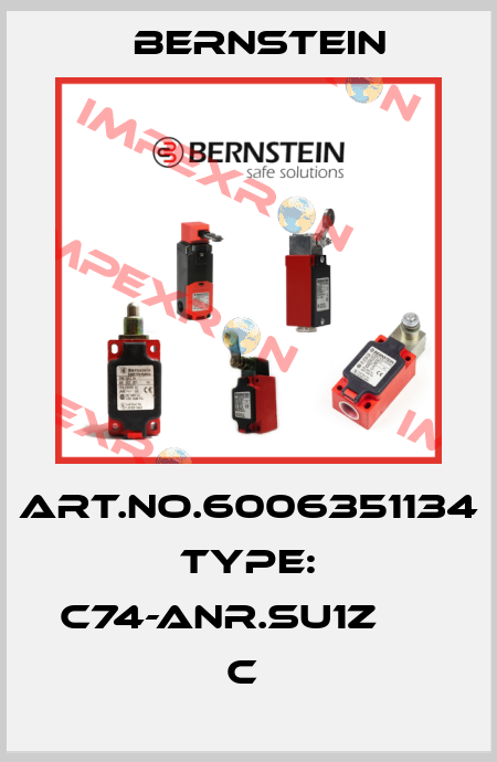 Art.No.6006351134 Type: C74-ANR.SU1Z                 C  Bernstein
