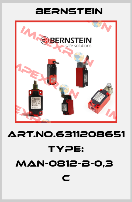 Art.No.6311208651 Type: MAN-0812-B-0,3               C Bernstein