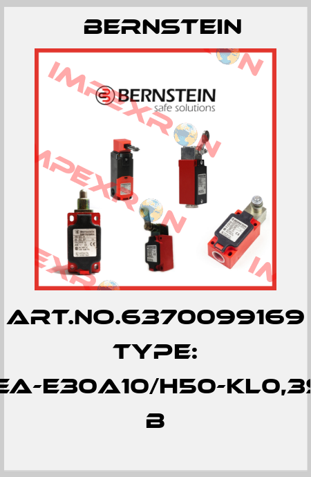 Art.No.6370099169 Type: MEA-E30A10/H50-KL0,3S8       B Bernstein