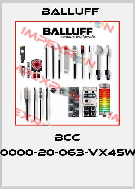 BCC A315-0000-20-063-VX45W6-100  Balluff