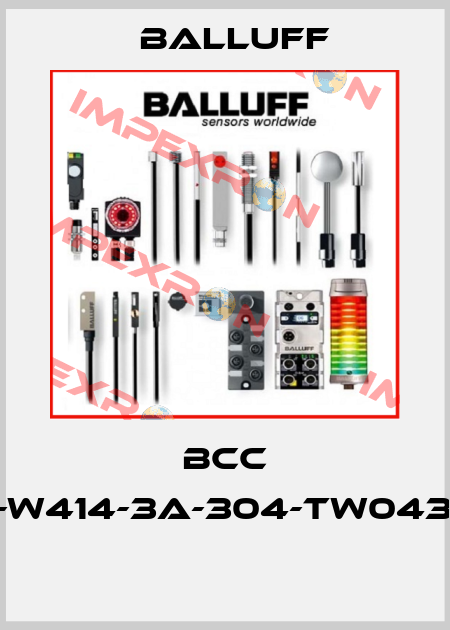 BCC W425-W414-3A-304-TW0434-050  Balluff