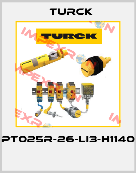 PT025R-26-LI3-H1140  Turck