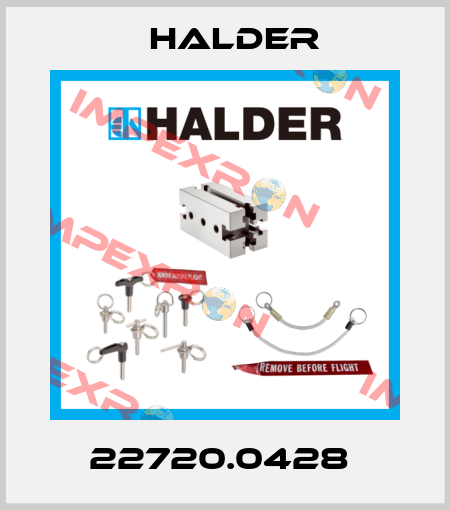 22720.0428  Halder