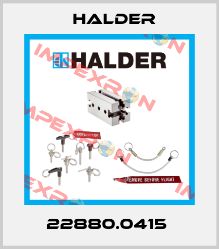 22880.0415  Halder
