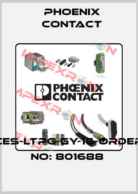 CES-LTPG-GY-16-ORDER NO: 801688  Phoenix Contact