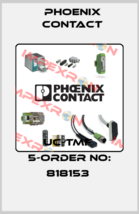 UC-TMF  5-ORDER NO: 818153  Phoenix Contact