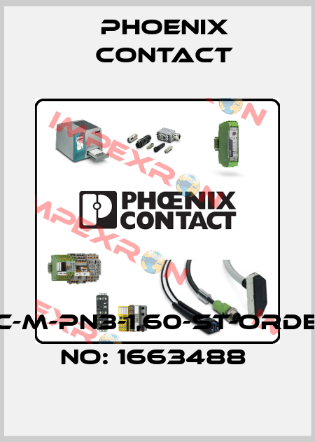 HC-M-PN3-1,60-ST-ORDER NO: 1663488  Phoenix Contact