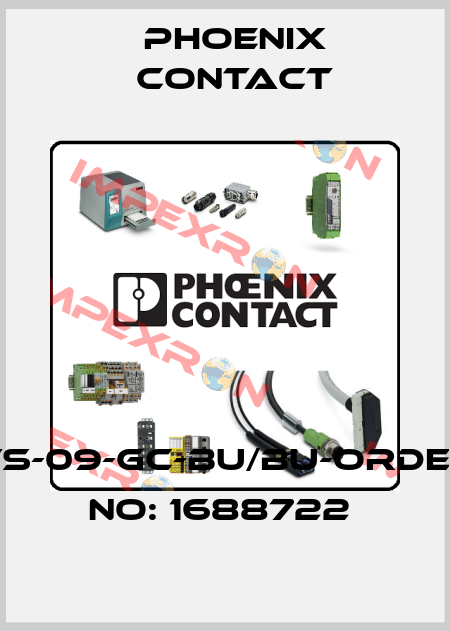 VS-09-GC-BU/BU-ORDER NO: 1688722  Phoenix Contact