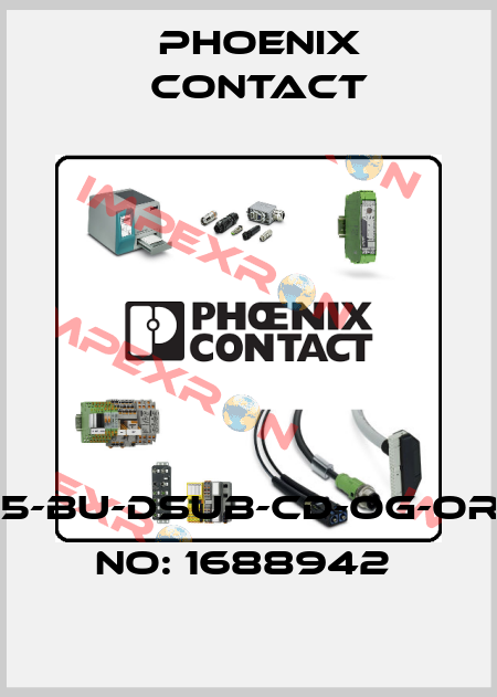 VS-15-BU-DSUB-CD-OG-ORDER NO: 1688942  Phoenix Contact