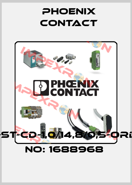 VS-ST-CD-1,0/14,8/0,5-ORDER NO: 1688968  Phoenix Contact