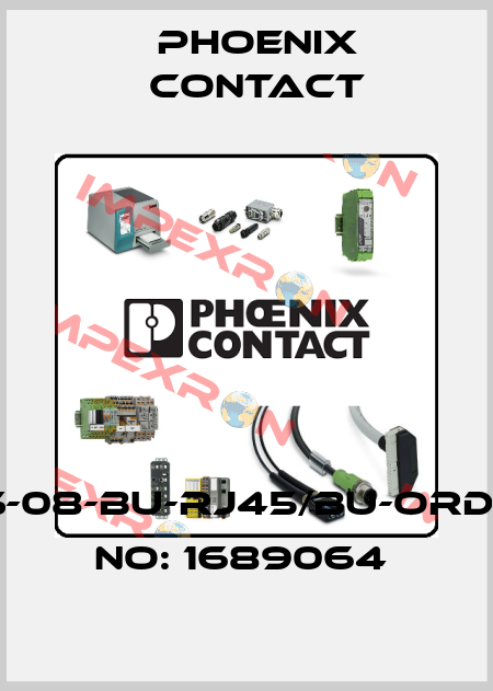 VS-08-BU-RJ45/BU-ORDER NO: 1689064  Phoenix Contact