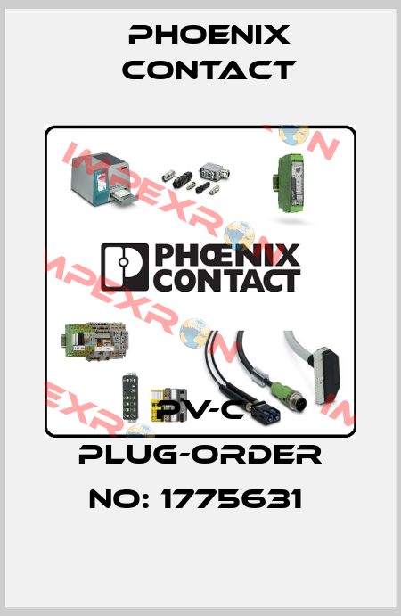 PV-C PLUG-ORDER NO: 1775631  Phoenix Contact