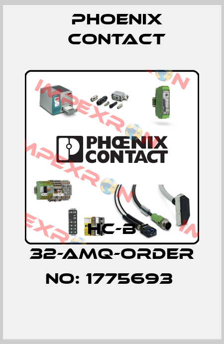 HC-B 32-AMQ-ORDER NO: 1775693  Phoenix Contact