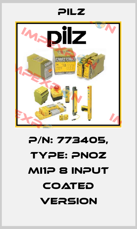 p/n: 773405, Type: PNOZ mi1p 8 input coated version Pilz