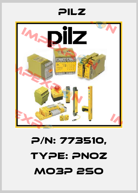 p/n: 773510, Type: PNOZ mo3p 2so Pilz