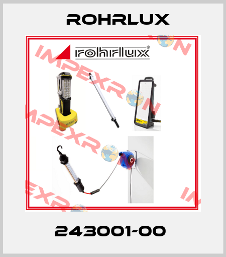 243001-00  Rohrlux