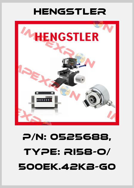 p/n: 0525688, Type: RI58-O/ 500EK.42KB-G0 Hengstler