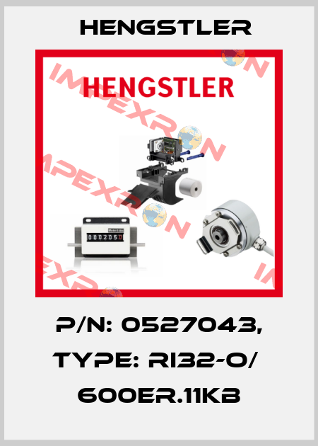 p/n: 0527043, Type: RI32-O/  600ER.11KB Hengstler
