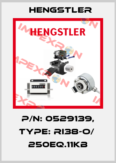 p/n: 0529139, Type: RI38-O/  250EQ.11KB Hengstler