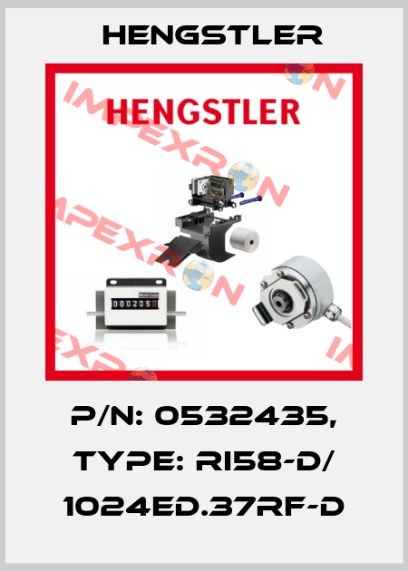 p/n: 0532435, Type: RI58-D/ 1024ED.37RF-D Hengstler