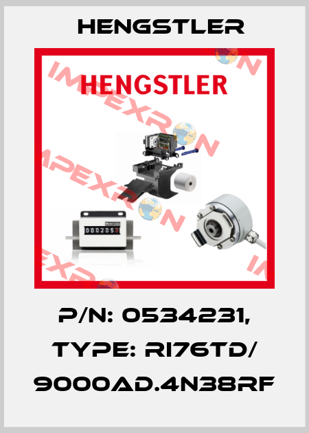 p/n: 0534231, Type: RI76TD/ 9000AD.4N38RF Hengstler