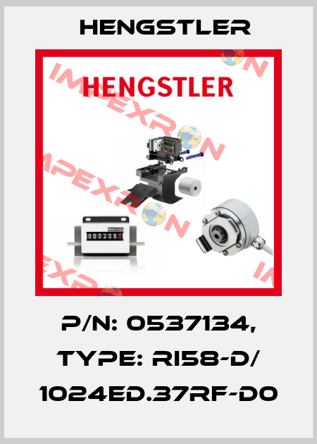 p/n: 0537134, Type: RI58-D/ 1024ED.37RF-D0 Hengstler