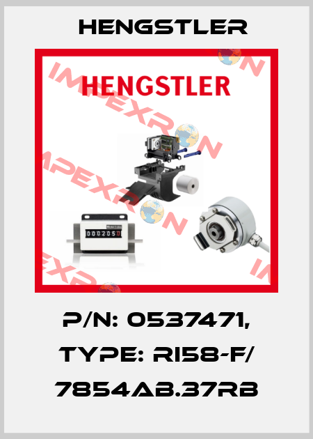 p/n: 0537471, Type: RI58-F/ 7854AB.37RB Hengstler